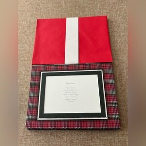 NEW (12) Current Plaid Heavy Paper Photo Frame Cards with envelopes. USA